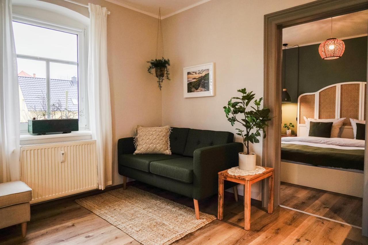 Urlaubsfreude Biedermann Haus Gluecksstein Ferienwohnung Smaragd Бад-Шандау Экстерьер фото